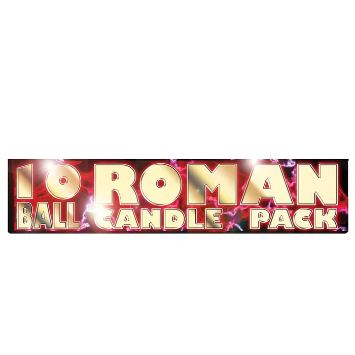 10 Ball Roman Candle Pack – 10pk.
