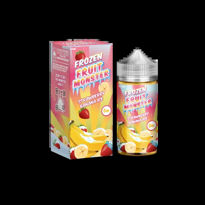 100ML | Strawberry Banana Ice by Frozen Fruit Monster