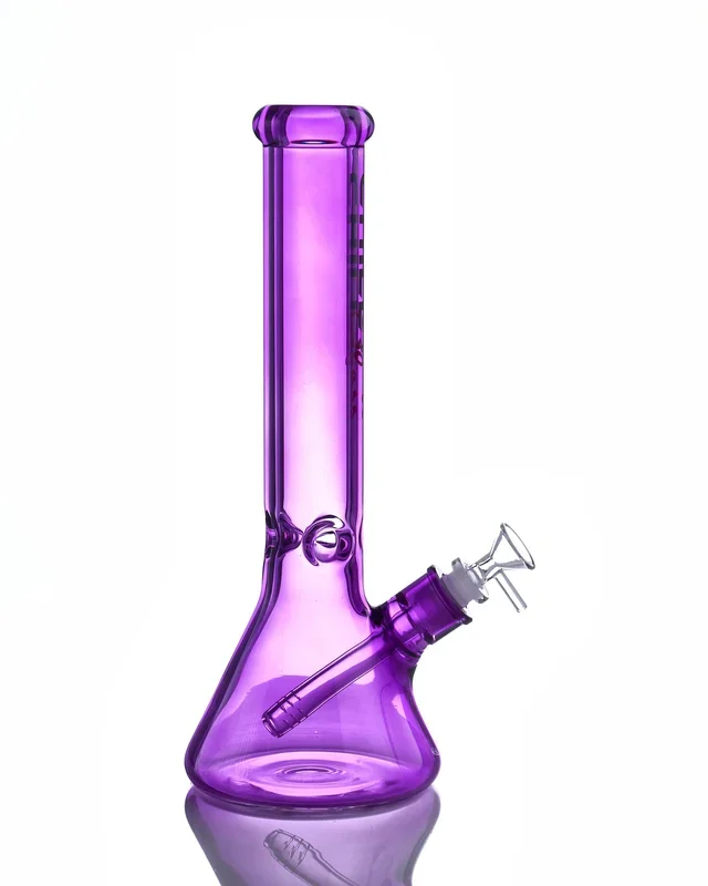 14” Purple Beaker Bong – Chill Glass