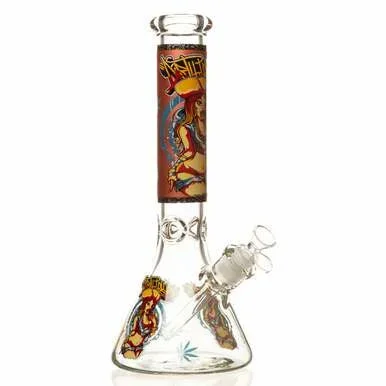 14″ 7mm Hot Treasure Beaker Bong