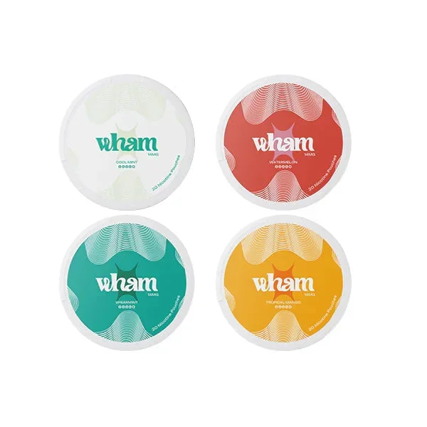 14mg Wham Regular Nicotine Pouch – 20 Pouches