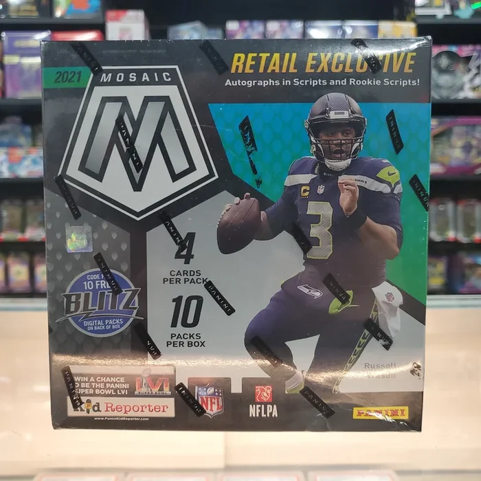 2021 Mosaic Football Mega Box (Exclusive Scripts)