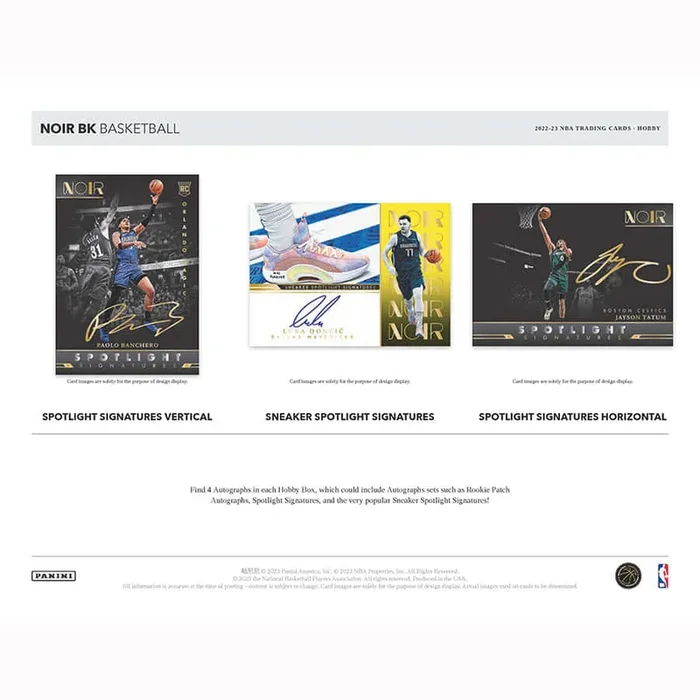 2022-23 Noir Basketball Hobby Box