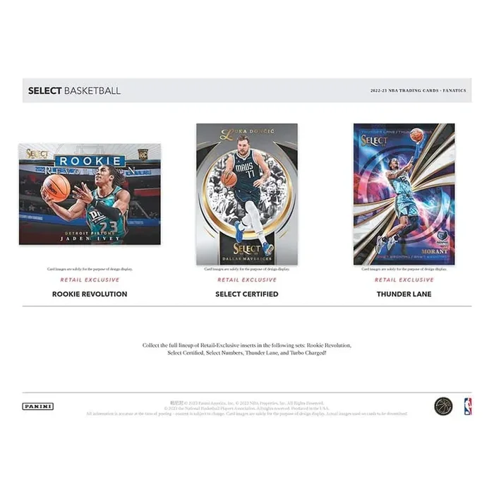 2022-23 Panini Select Basketball Blaster Box