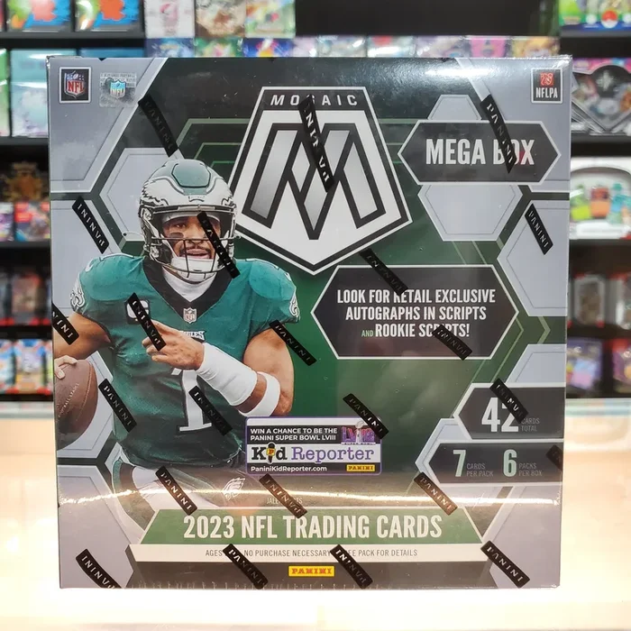 2023 Mosaic Football Hobby Mega Box (Reactive Blue Parallels)