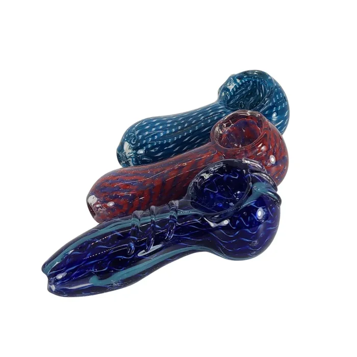 3.5″ Colored Glass Hand Pipe