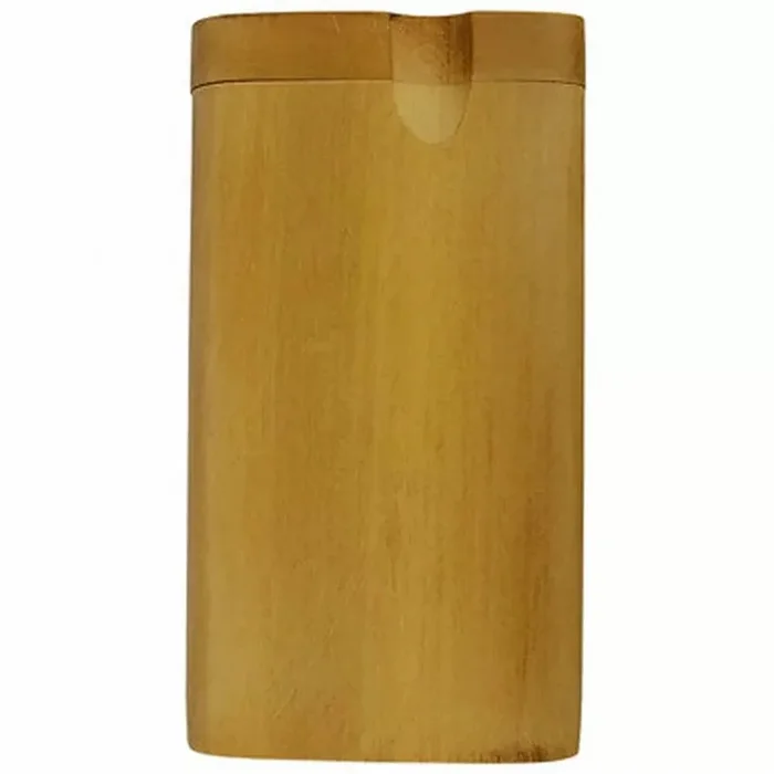 3” Engraved Light Wood Dugout Hand Pipe