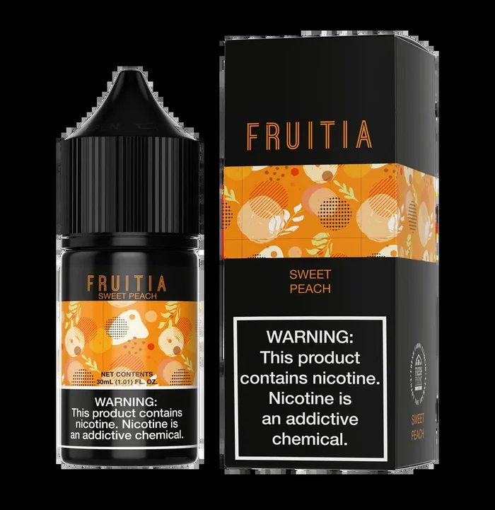 30ML | Sweet Peach Soda Salt by Fruitia