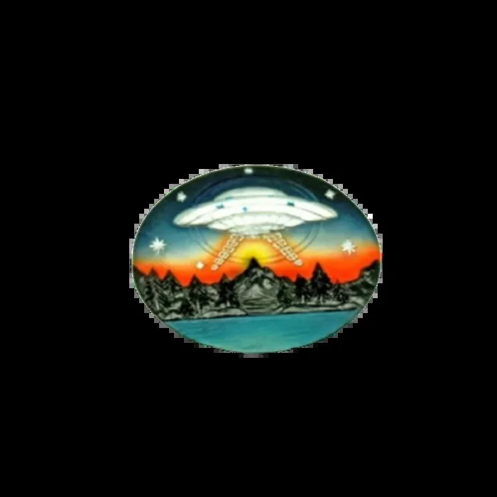 4.75″ UFO Round Polyresin Incense Burner