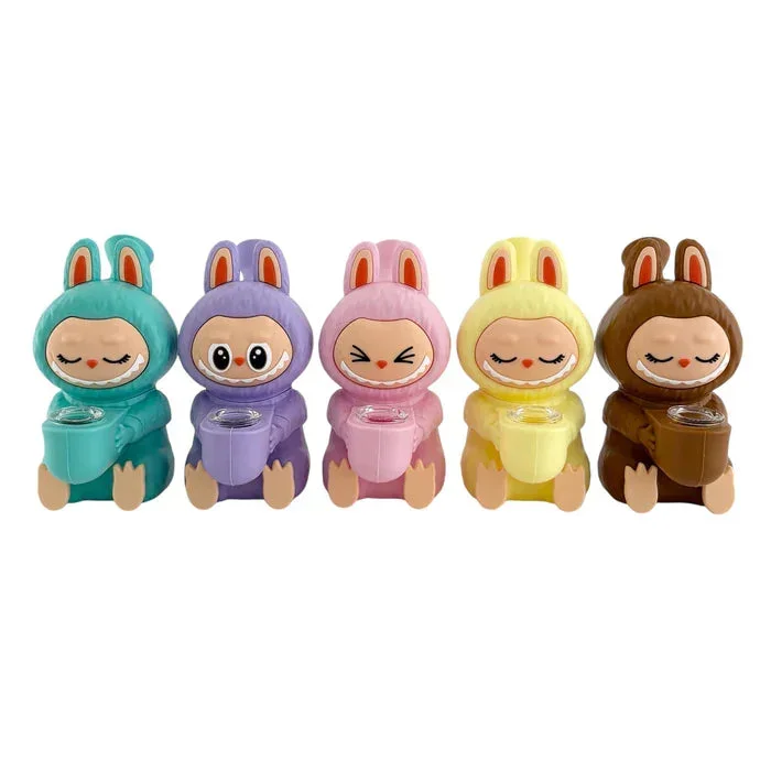 6″ Elf Monster Silicone Water Pipe