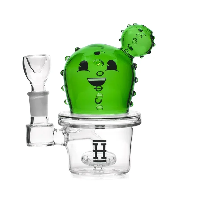 6″ Happy Cactus Bong