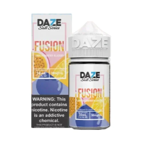 7 Daze Fusion Salts – Lemon Passionfruit Blueberry
