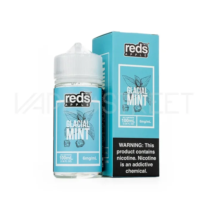 7 Daze Reds Apple Glacial Mint (100ml)
