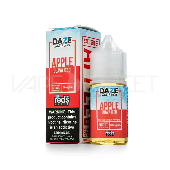 7 Daze Reds Salt Series Guava Iced (30ml)