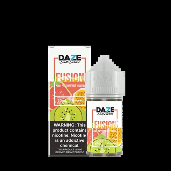 7 Daze Salt Fusion Series Kiwi Passionfruit Guava