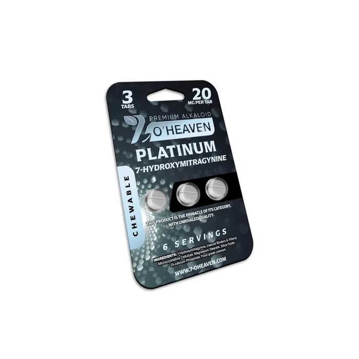 7 O’Heaven Platinum 7-Hydroxymitragynine Tablets