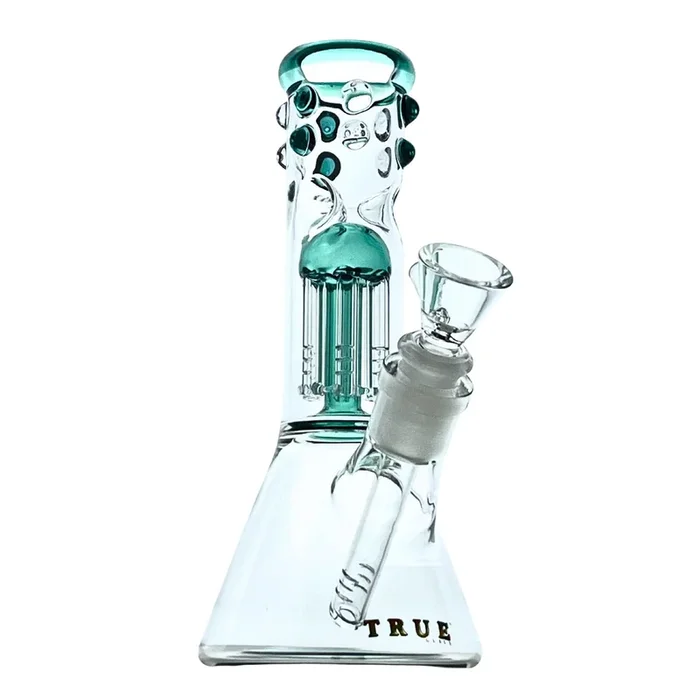 8” Glass Tree Perc Beaker Bong