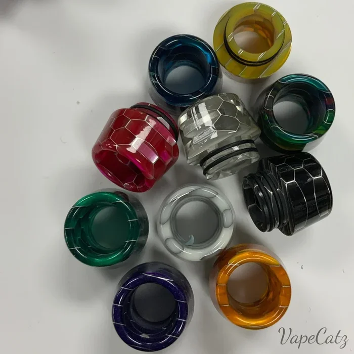 810 Short Resin Volcano Tip With Honeycomb Pattern CB9