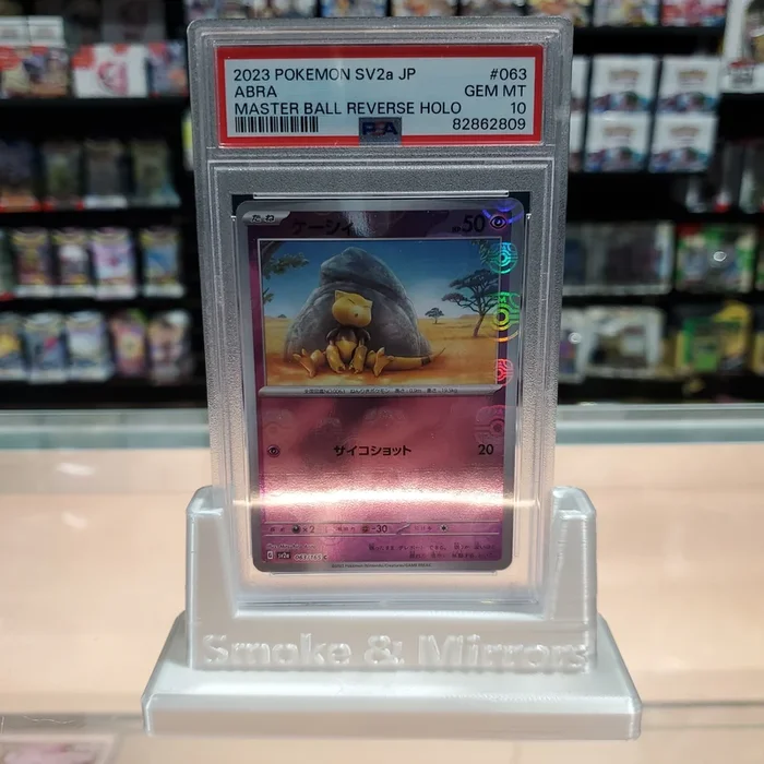 Abra – Pokémon 151 Master Ball Reverse Holofoil: PSA 10