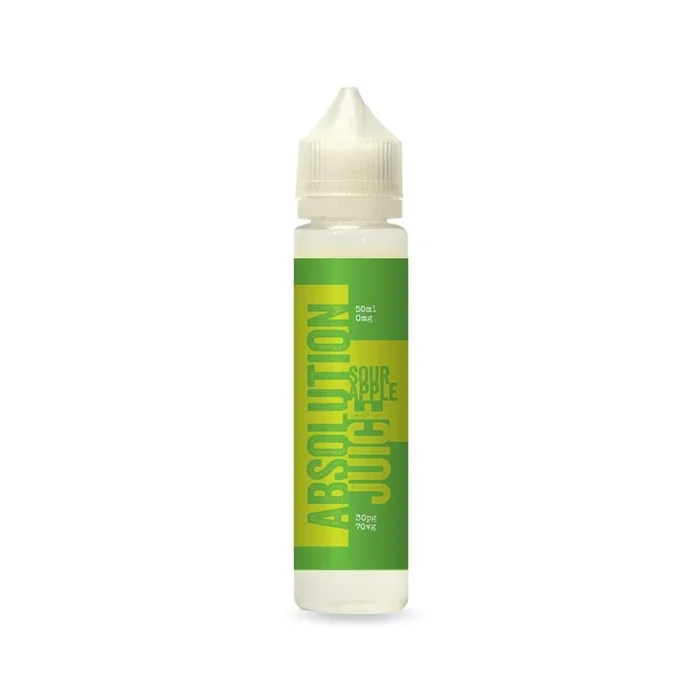 ABSOLUTION JUICE – 50ML SHORTFILL – SOUR APPLE