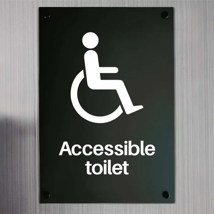 Accessible Toilet Sign