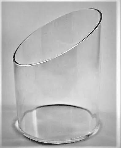 Acrylic Angle Cut Display Cylinder