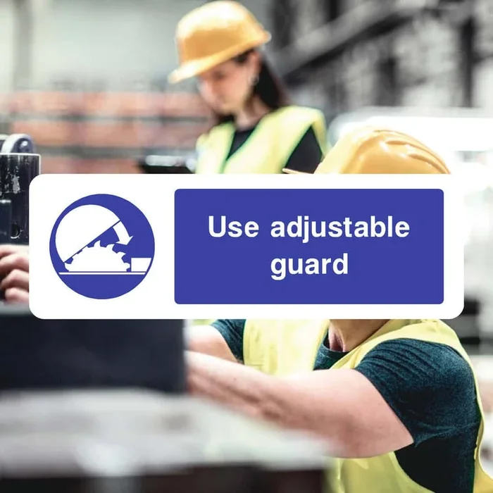 Adjustable Guard Sign