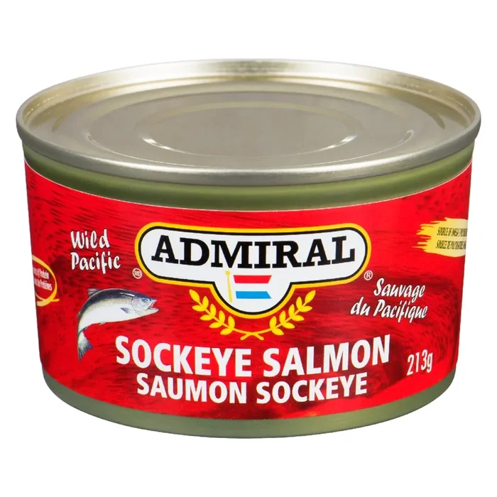 Admiral Wild Pacific Sockeye Salmon, 213-g