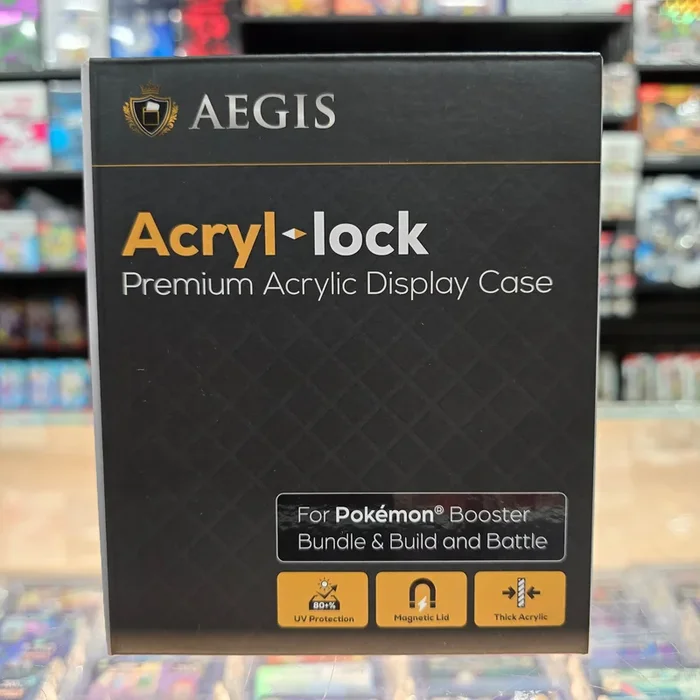 Aegis: Acryl-lock Booster Bundle Display (For Pokémon TCG)