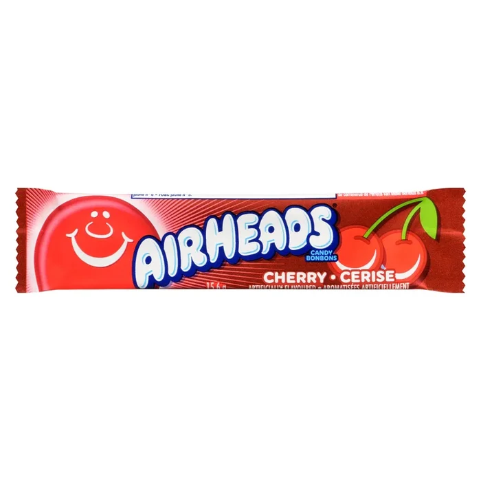 Airheads Bonbons Cerise, 15.6 g