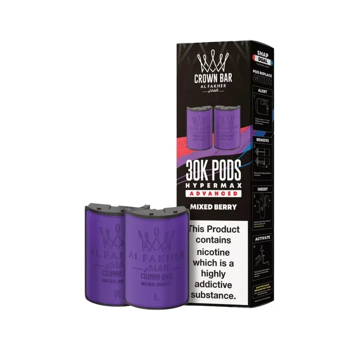 Al Fakher 30K Hypermax Mixed Berry Refill Pod