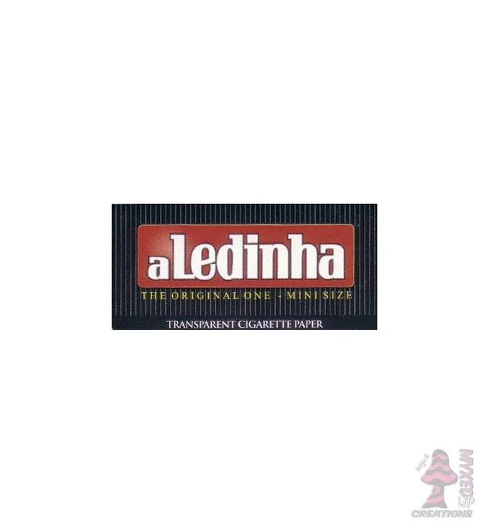 Aledinha Mini 1 1/4 Transparent Cellulose Rolling Papers
