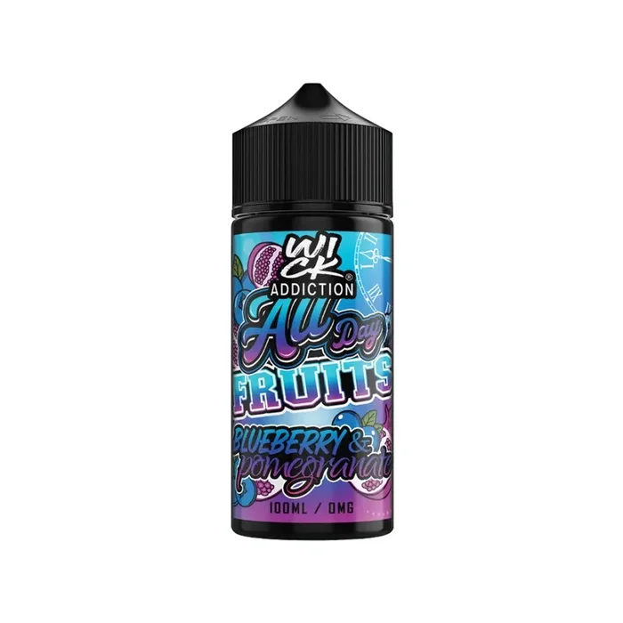 All Day Fruits Blueberry Pomegranate 100ml By Wick Addiction