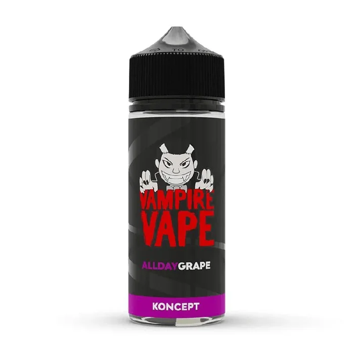 All Day Grape Shortfill E-Liquid by Vampire Vape 100ml