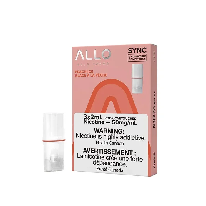 ALLO Sync Pod Pack – Peach Ice (ON)
