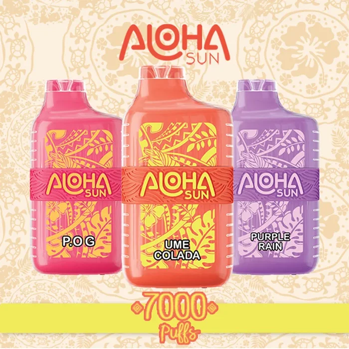 Aloha Sun 7000 Puffs Disposable Device – 7000 Puffs