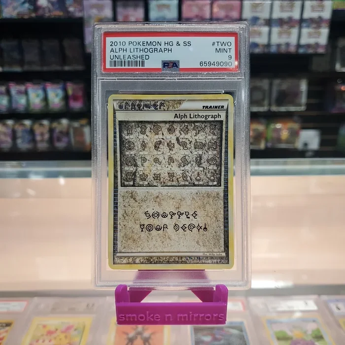 Alph Lithograph TWO – HG & GS Unleashed: PSA 9