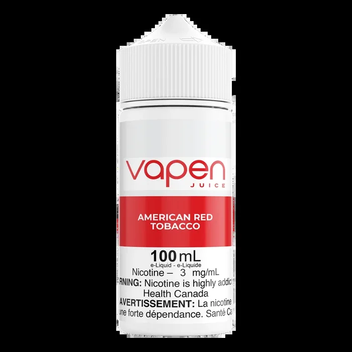 American Red Tobacco – Vapen Juice *New Name Same Flavour
