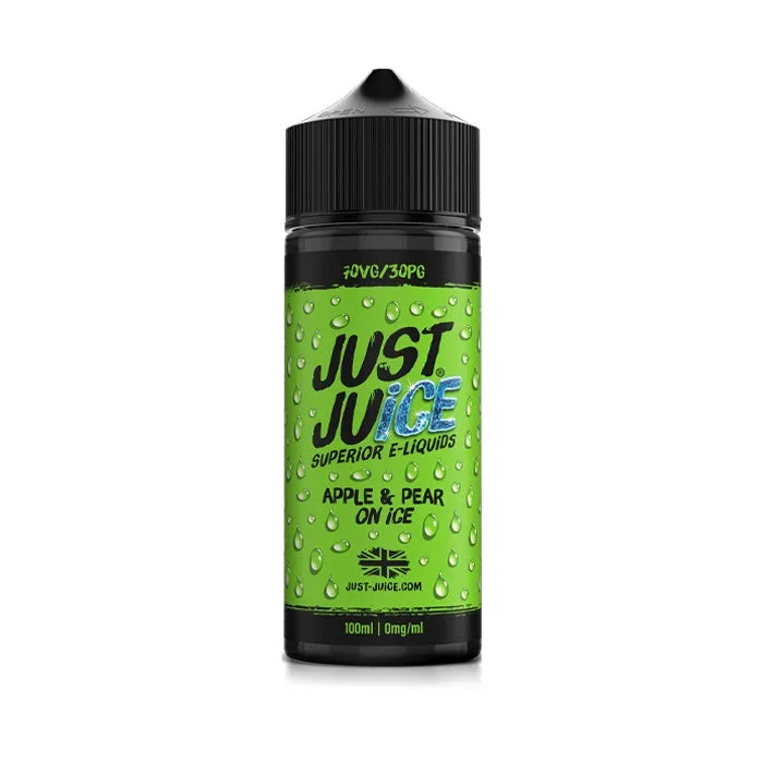 Apple & Pear on Ice 100ml Shortfill E-Liquid by Just Juice