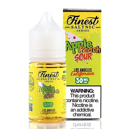 Apple Peach Sour Salt – The Finest E-Juice