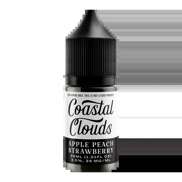 Apple Peach Strawberry by Coastal Clouds Salt Nic 30ml