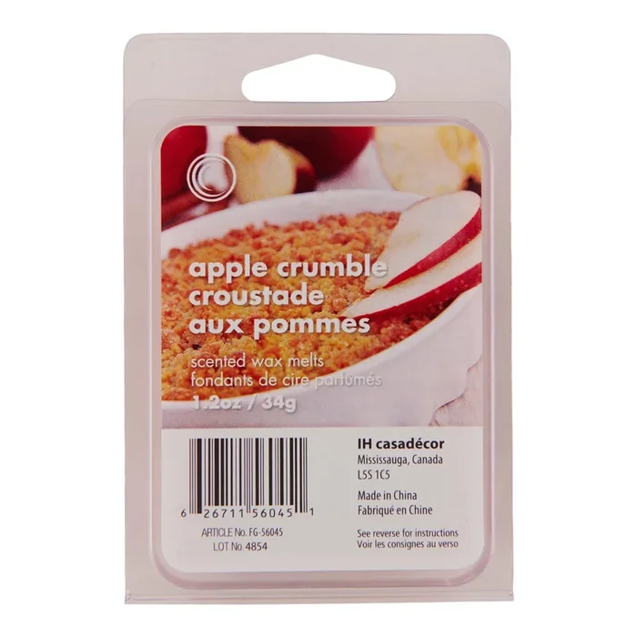 Apple Scented Wax Melts, 6-Pack