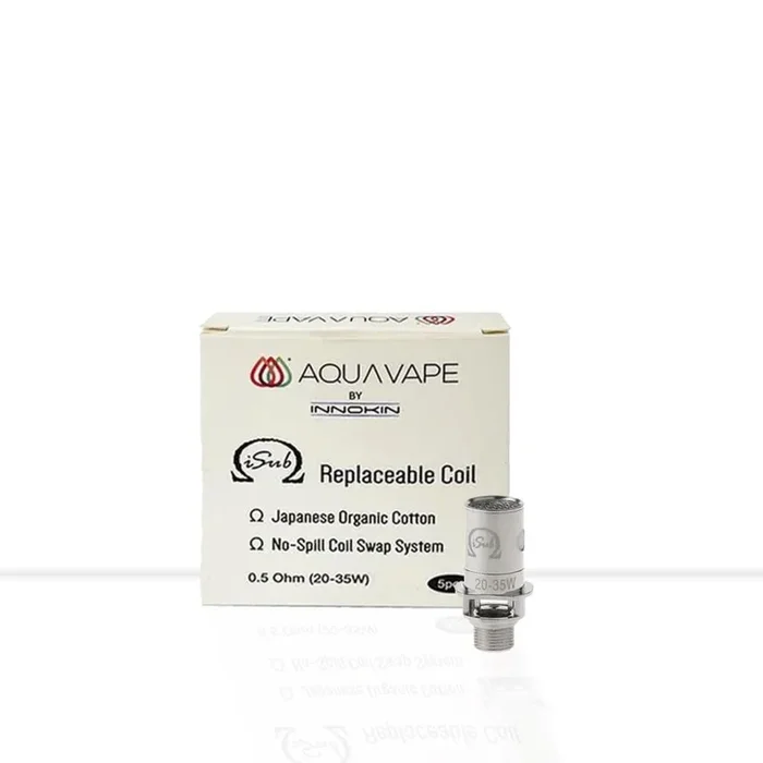 AquaVape I Sub Coils 0.5ohms 5 Pack