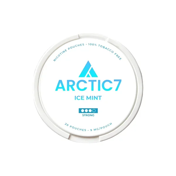 Arctic7 – Ice Mint Slim Nicotine Pouches 9mg – 20 Pouches