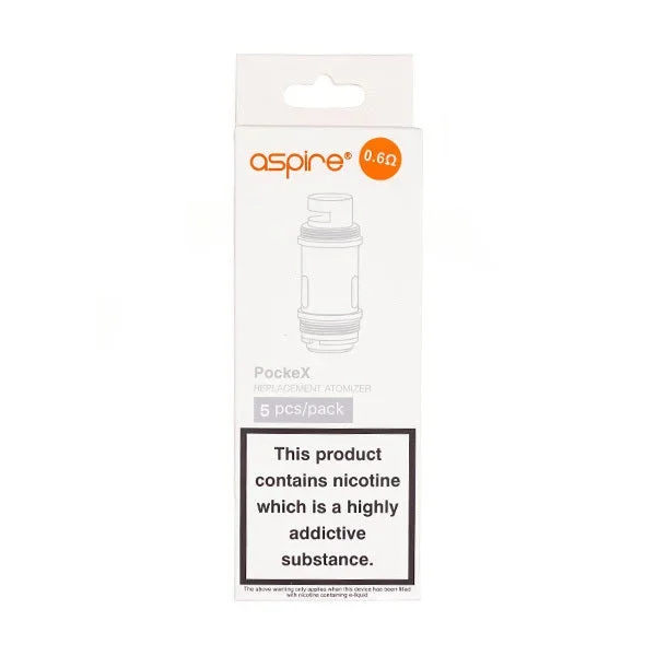 Aspire PockeX Coils – 5 Pack