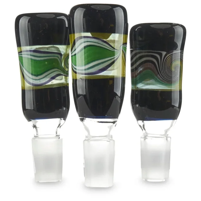 Avocado Swirl 14mm Slide – Assorted