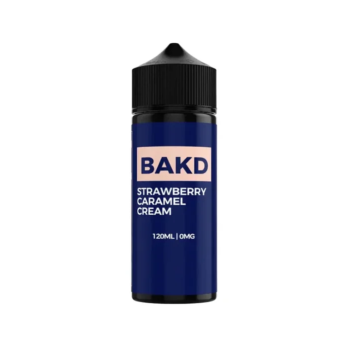 BAKD Strawberry Caramel Cream 100ml Shortfill
