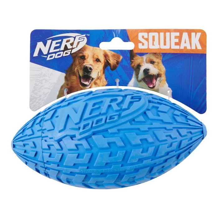 Ballon de football couineur Nerf Dog pour chiens