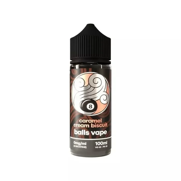 Balls Vape Caramel Cream Biscuit 100ml E-liquid