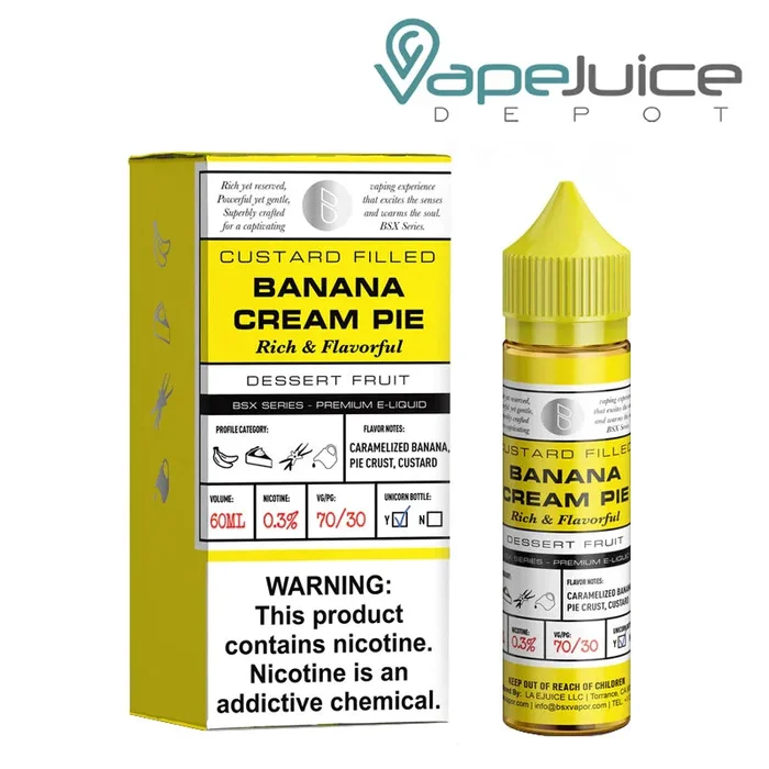 Banana Cream Pie Glas Basix Series 60ml